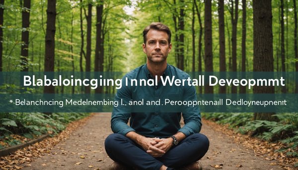 Équilibrer bien-être mental et développement personnel facilement